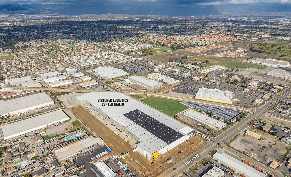 Birtcher Logistics Center Construction Progress