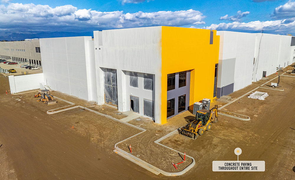 Birtcher Logistics Center Construction Progress