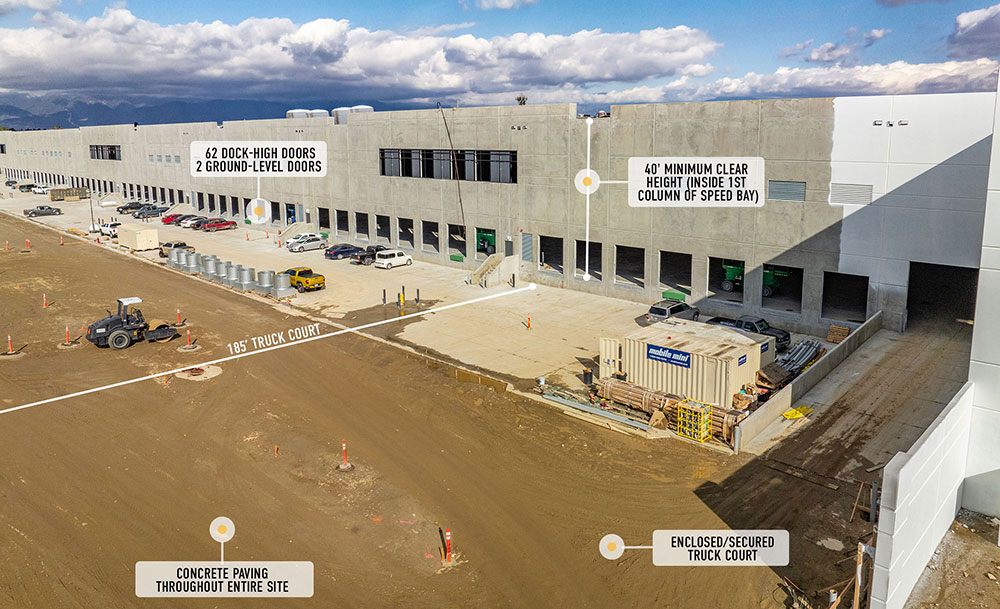 Birtcher Logistics Center Construction Progress