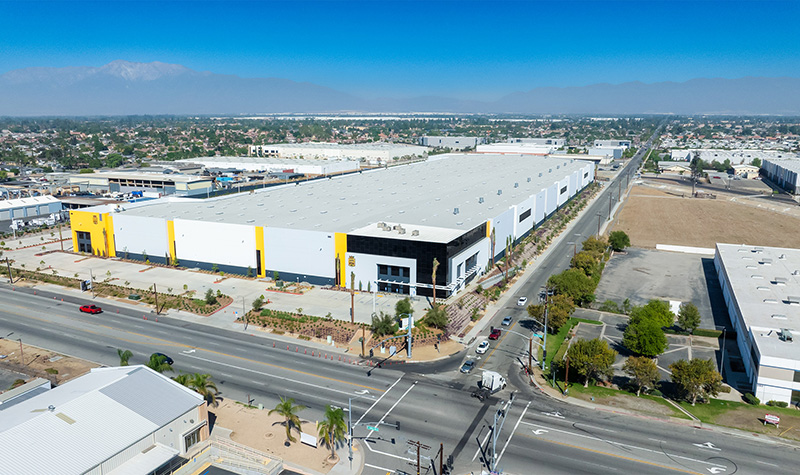 Birtcher Logistics Center Construction Progress