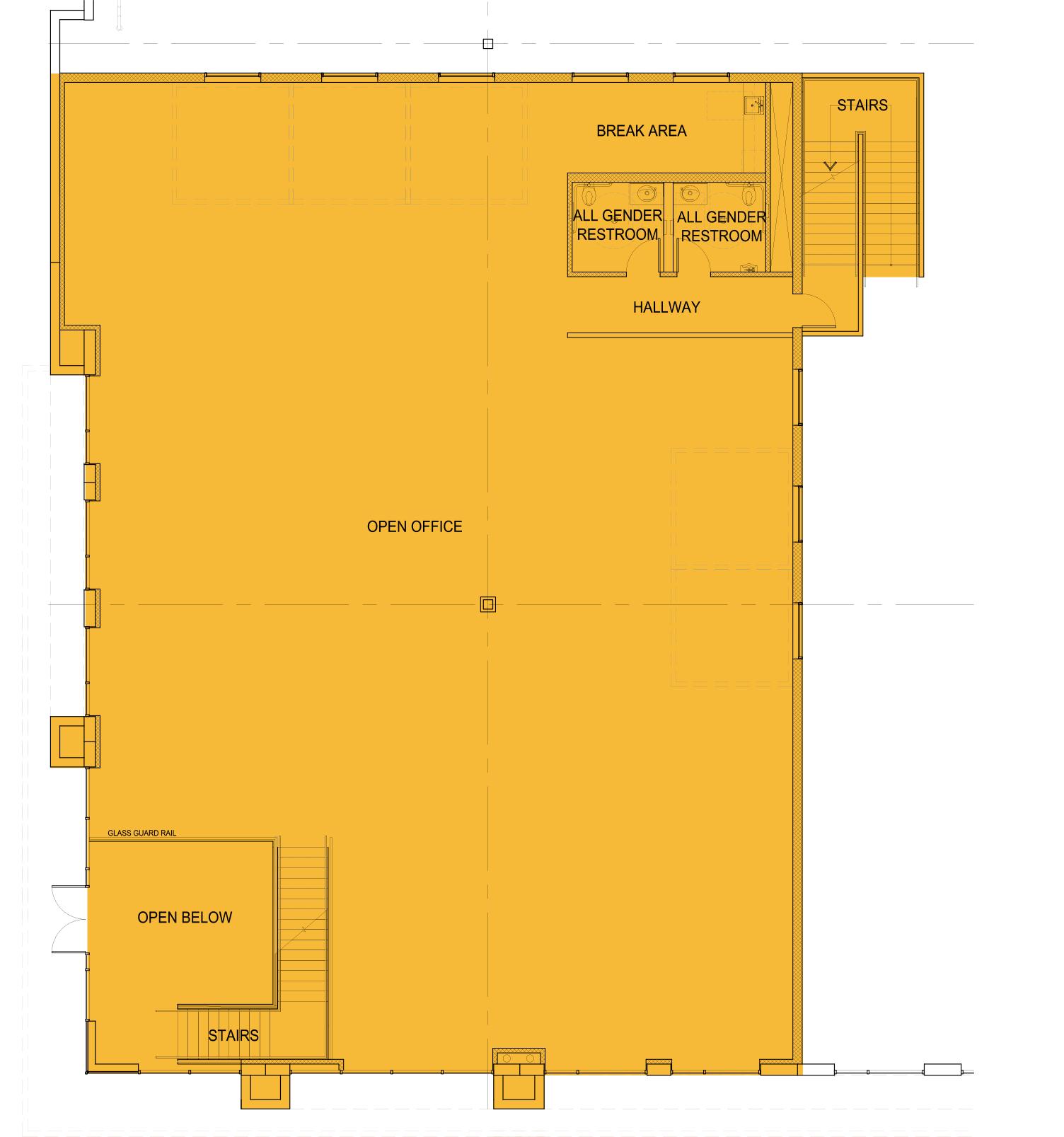 Mezzanine Office Floor Plan